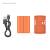 SmallRig 4970 - zamiennik akumulatora NP-W235, USB-C, 2400mAh, pomarańczowy_4